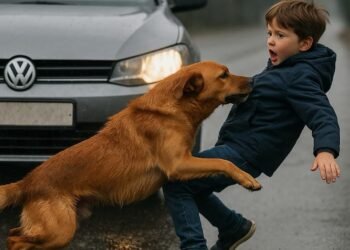 Рыжей стрелой Лазарь бросился наперерез мальчику и пpыгнул