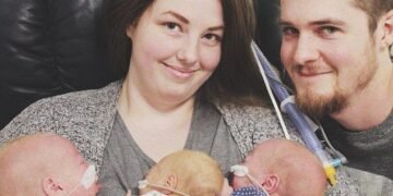 Родила тройню