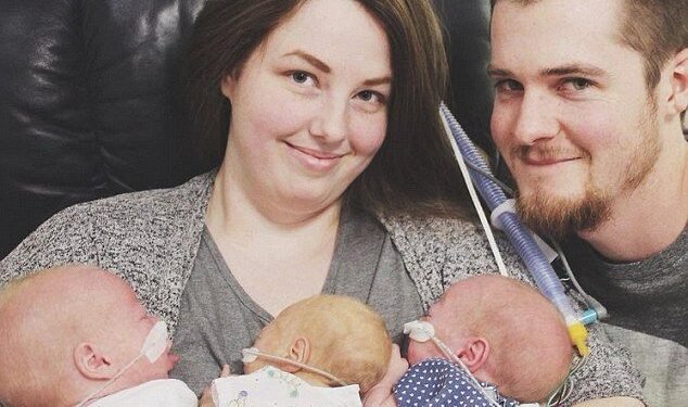 Родила тройню