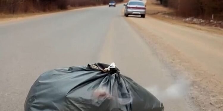 прямо в придорожную пыль, под колючий ветер и моросящий дождь.