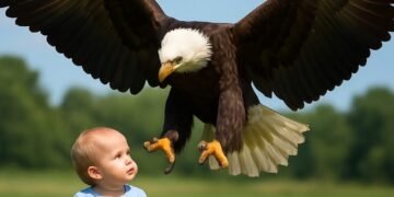 Люди были удuвлены, когда орел унес в небо внука своего спасителя…