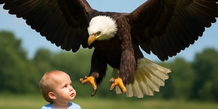 Люди были удuвлены, когда орел унес в небо внука своего спасителя…