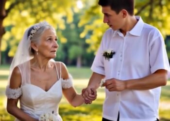 Бедный студент женился на 71-летней миллионерше