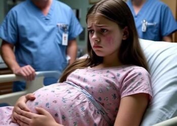 В больницу доставили 12-летнюю девочку с большим животом