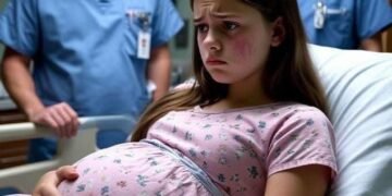 В больницу доставили 12-летнюю девочку с большим животом